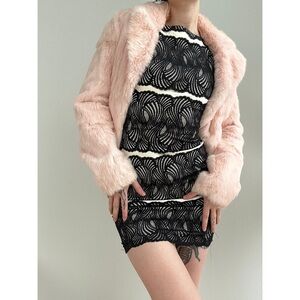 Black Bodycon Lace Dress